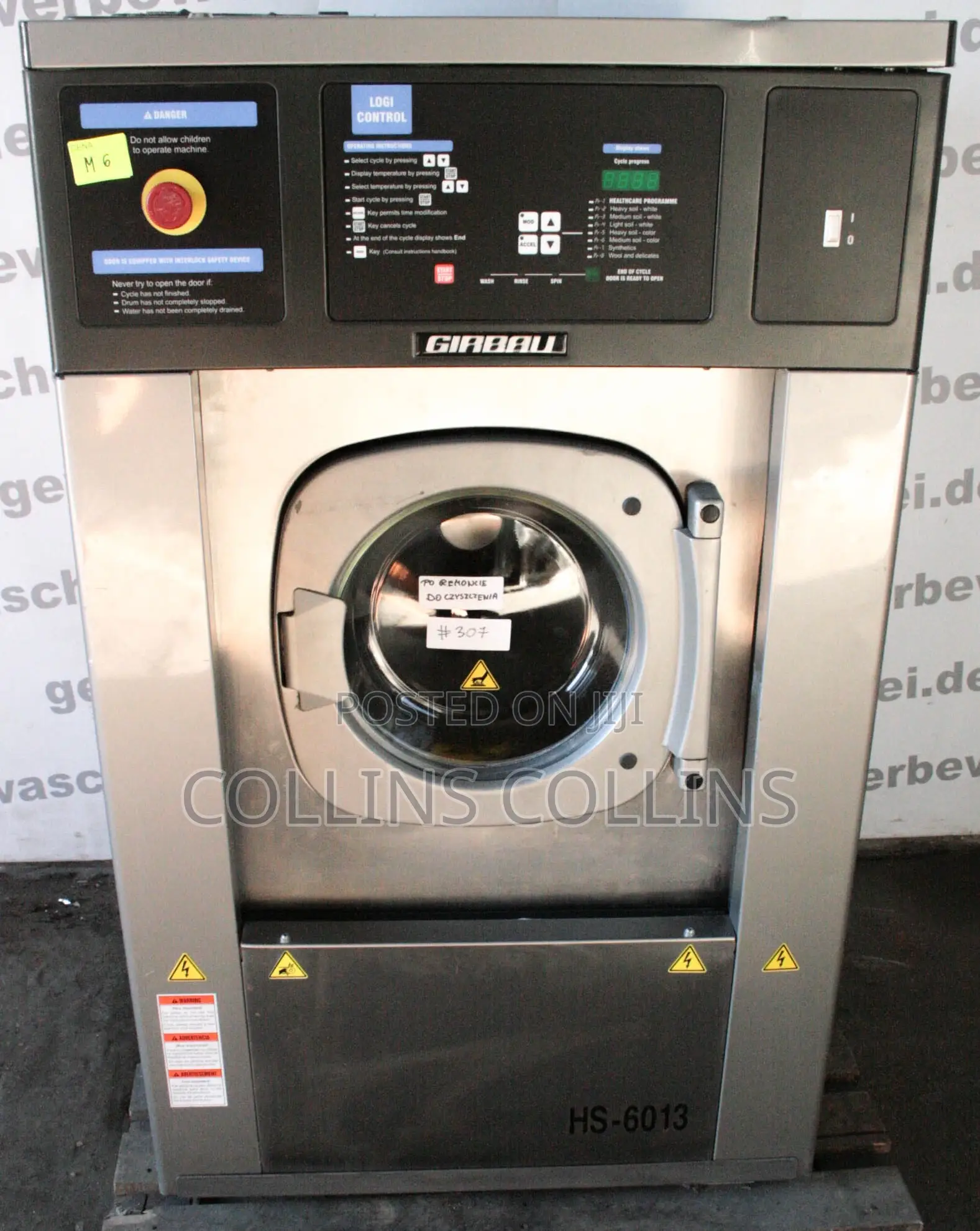Girbau 15kg Industrial Washing Machine