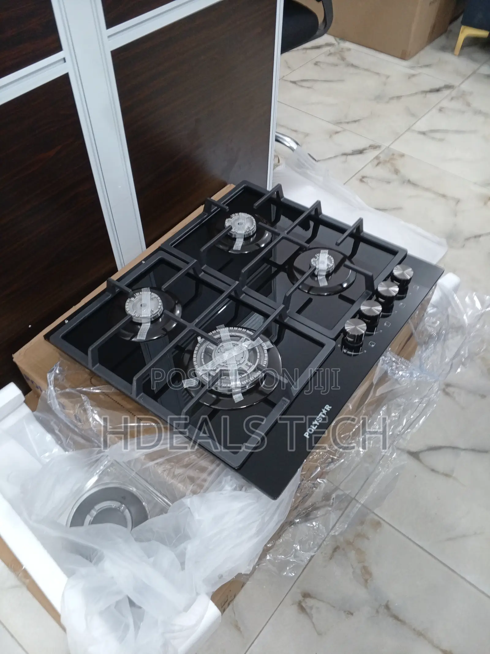 4 Burner Built-in Gas Hob With 8mm Thickness 