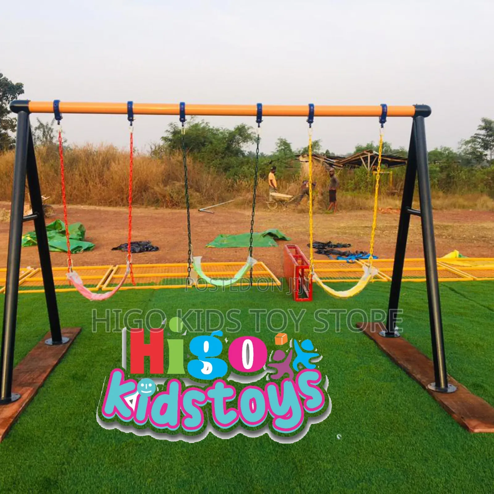 Big Steel Outdoor Playground Swing