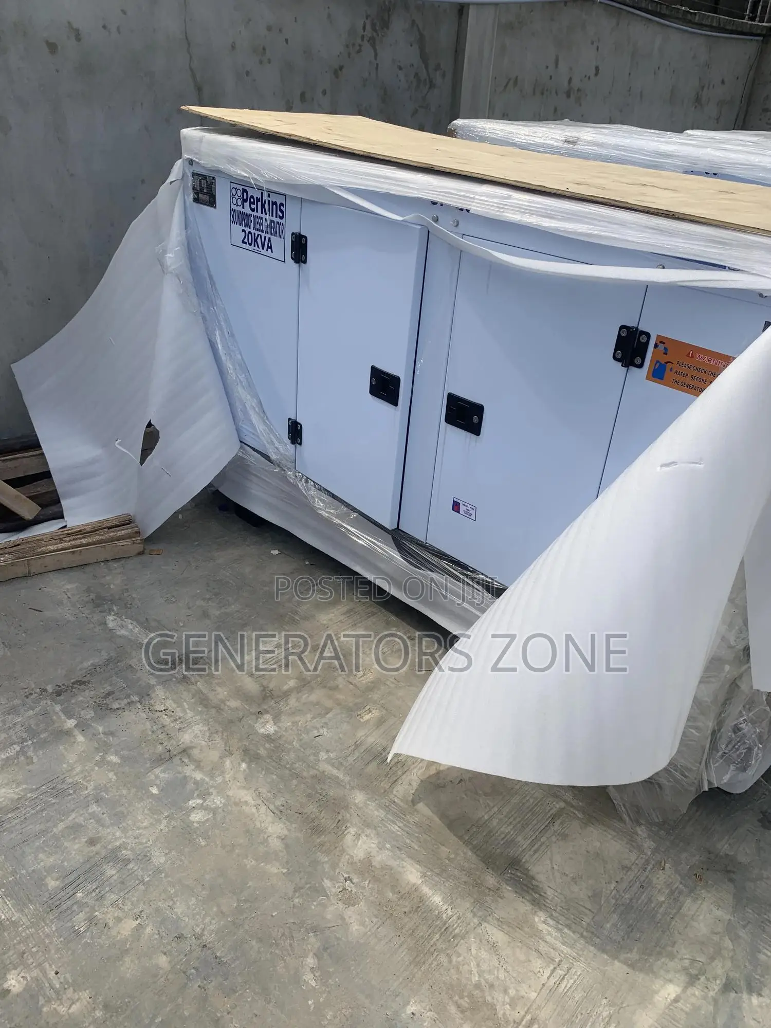 Construction Sites 20kva Perkins Soundproof Generator
