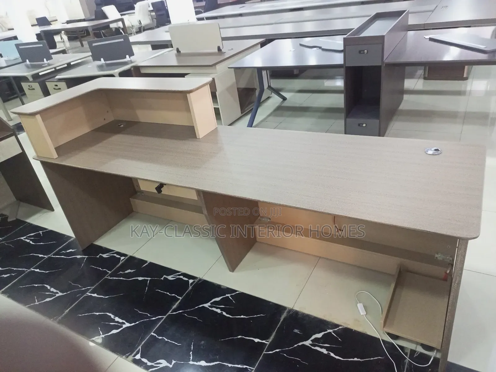 Receptionist Desk, Two in One