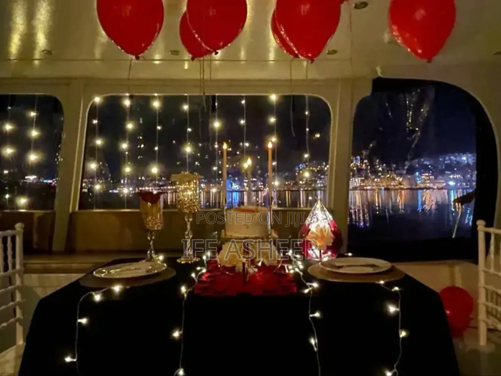 Yacht/Boat Romantic Decoration