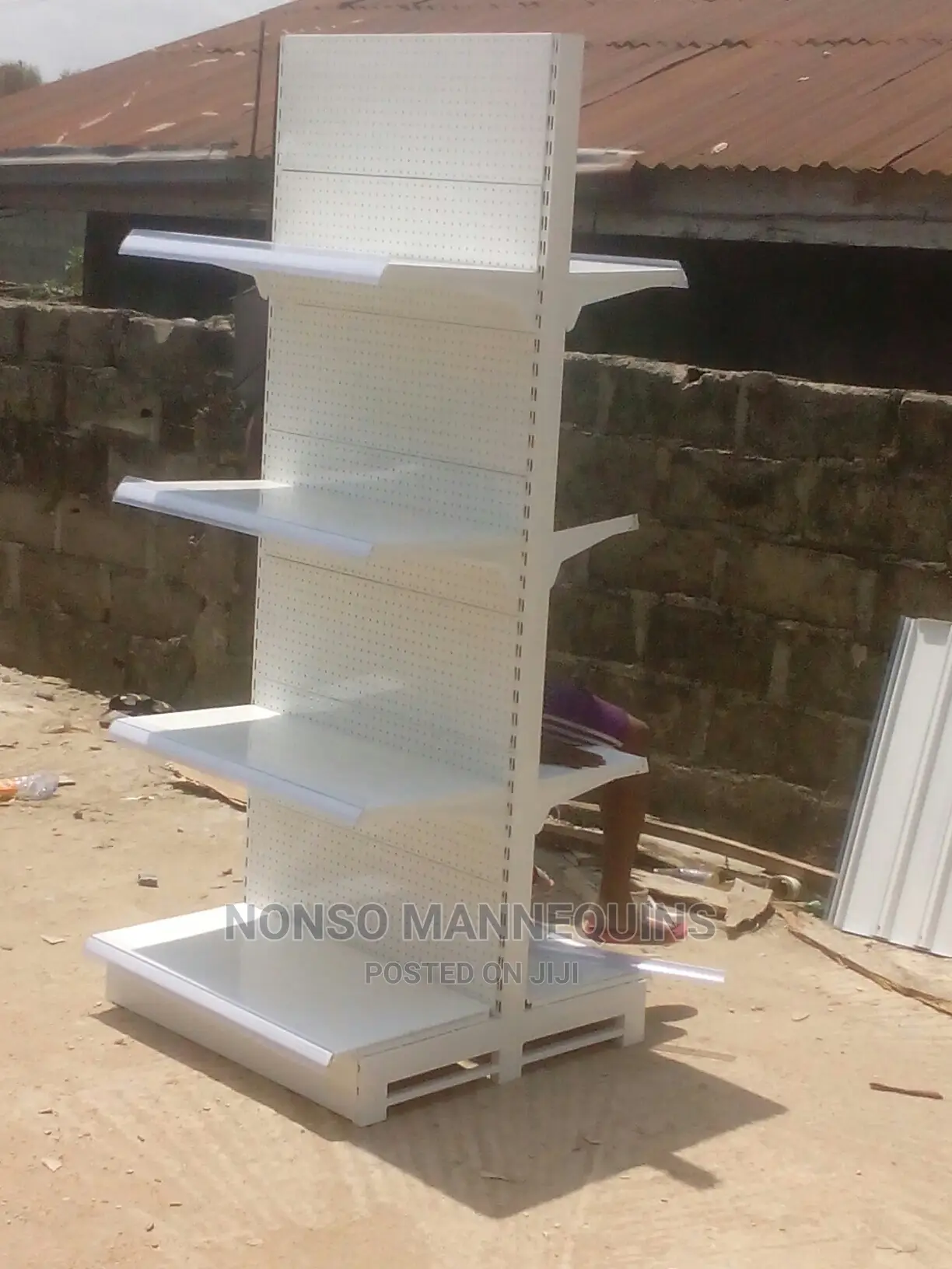 7 Feets Double Sided Supermarket Shelves