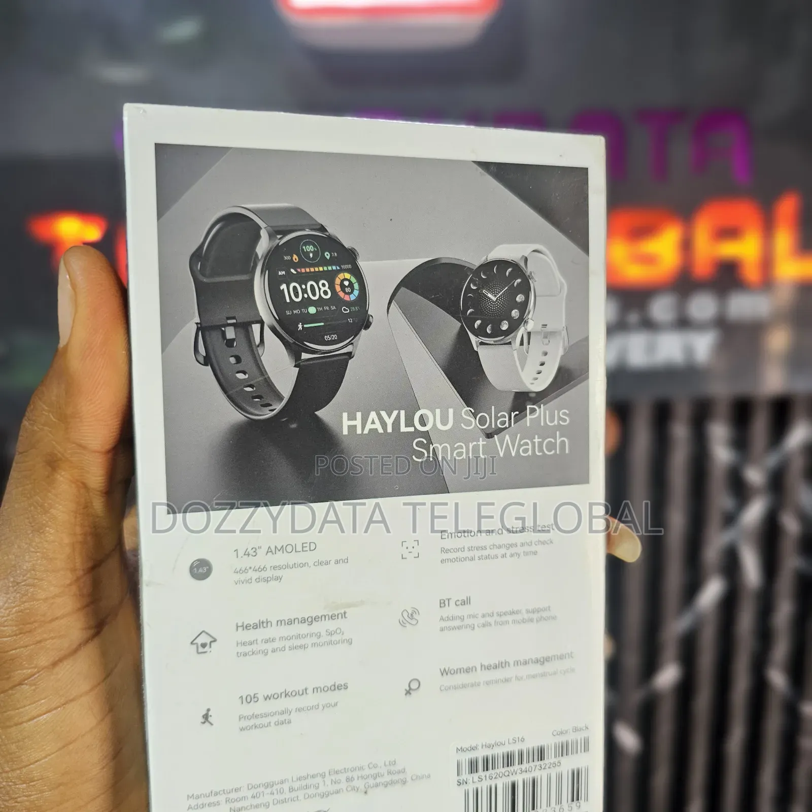 Haylou Solar Plus Calling Smartwatch LS16
