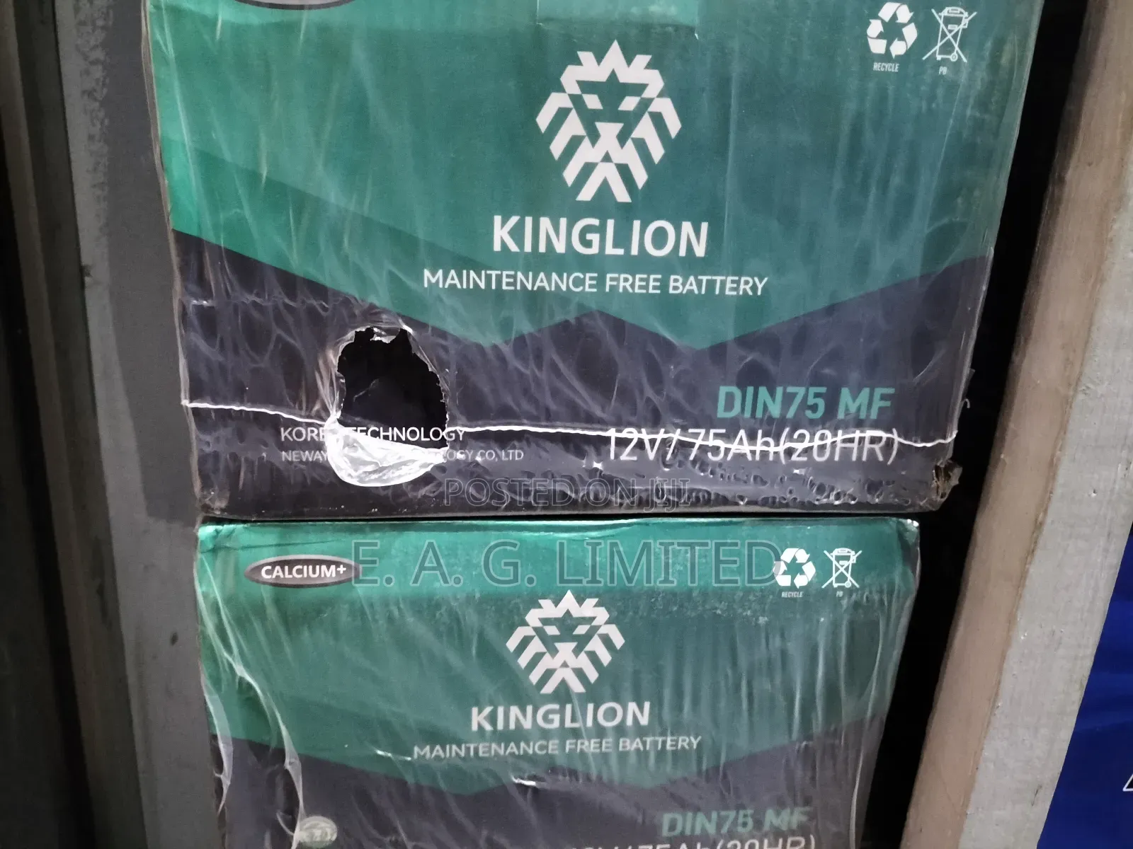 12v 75ah Kinglion Battery