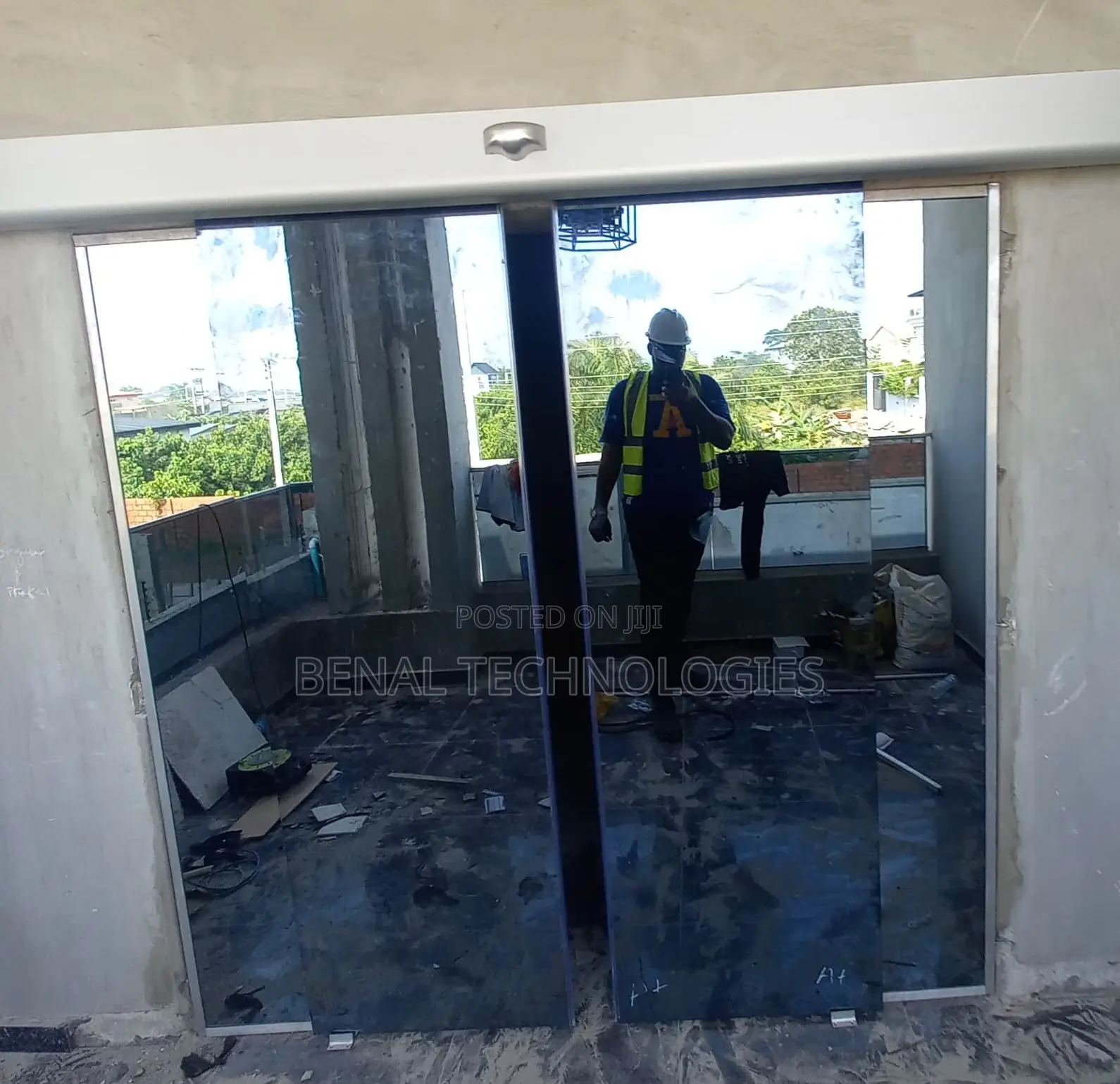 Motion-Entrance Sliding Door
