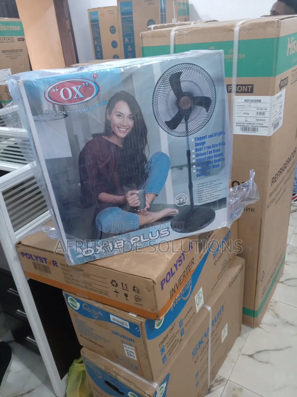 OX 18 Premium Standing Fan Sf-1618