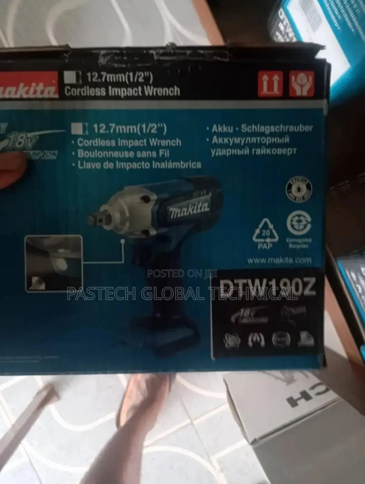 1/2" Makita Cordless Impact Wrench