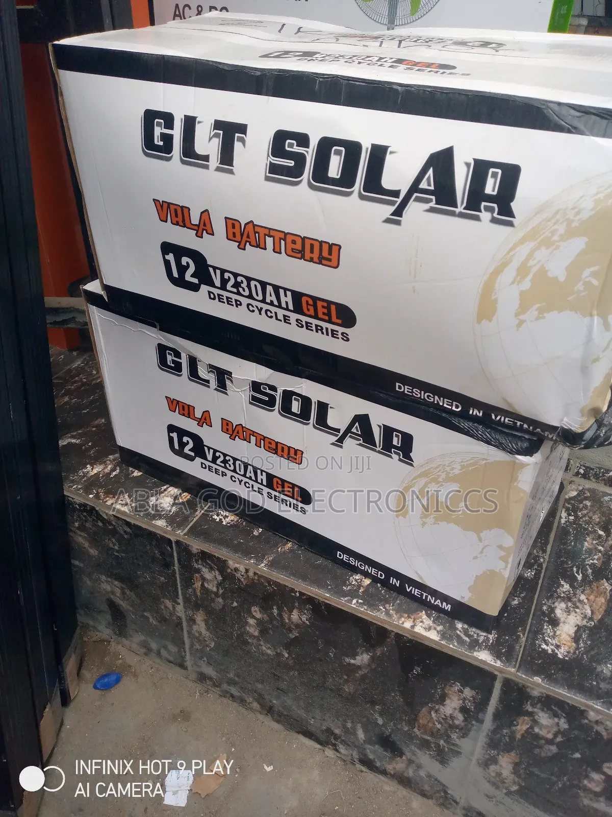 GLT Solar Deep Cycle Sealed Battery 12v 230AH