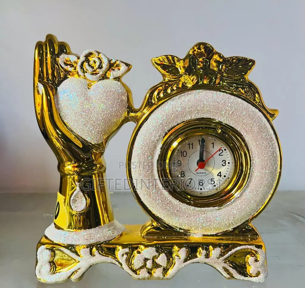 Love Ornament With Clock