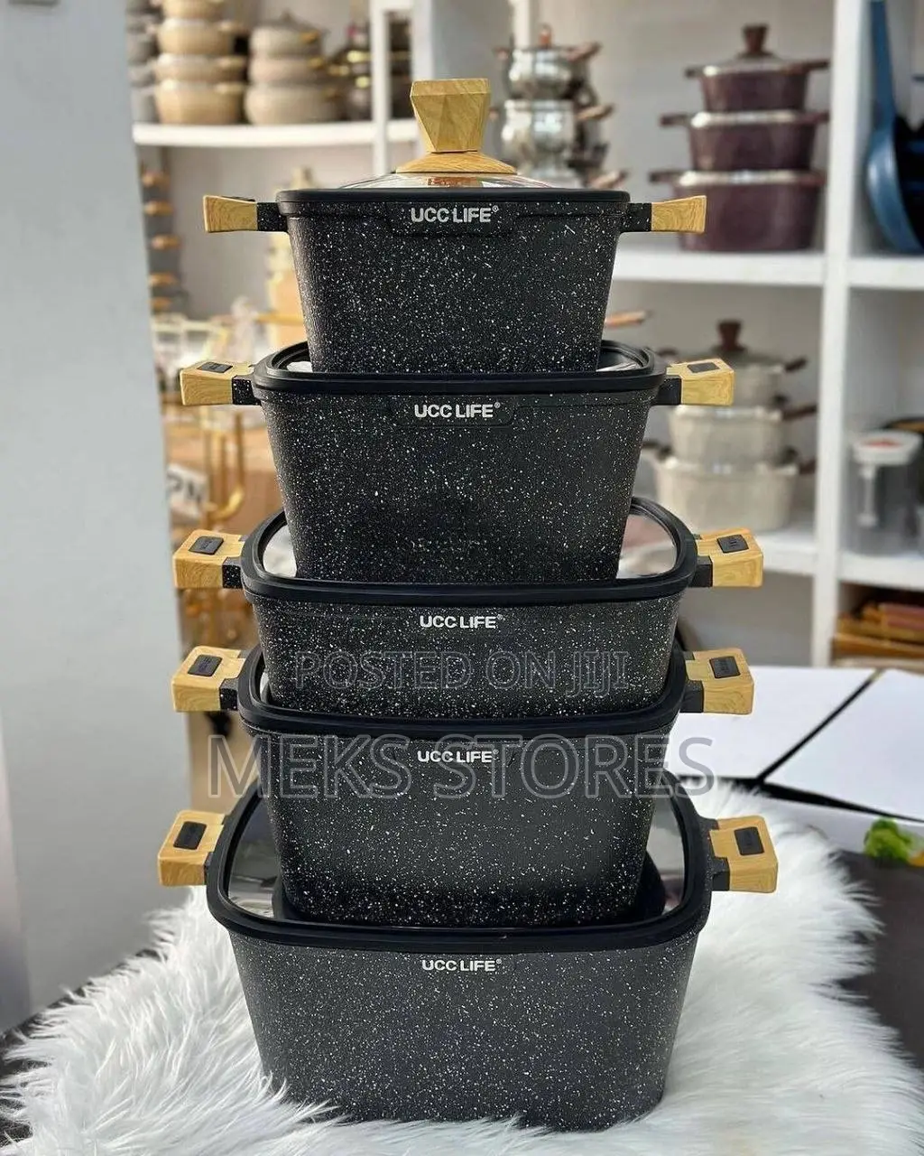 Ucc Pot 5 Set, Granite Pot