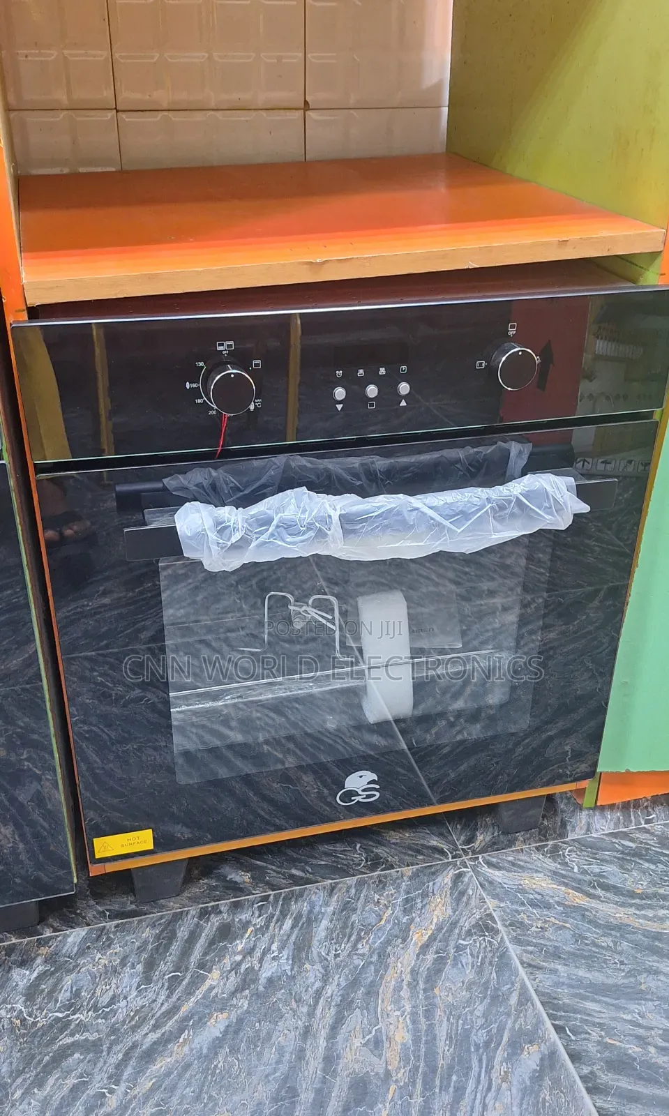 New GS 60cm Cabinet Oven Gas and Electric With Grill 1year