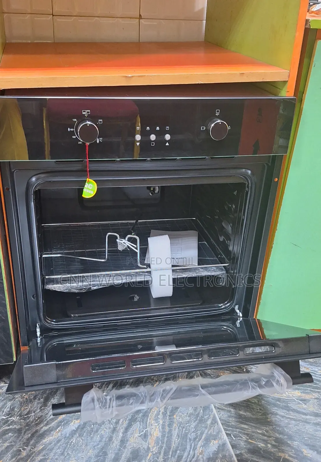 New GS 60cm Cabinet Oven Gas and Electric With Grill 1year