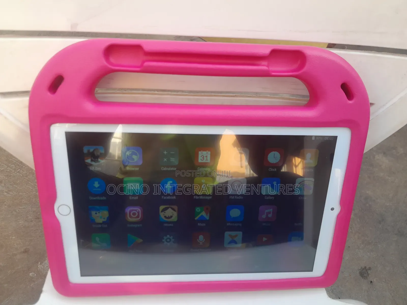 Unbreakable Screen Kids iPad With 10000mah Battery