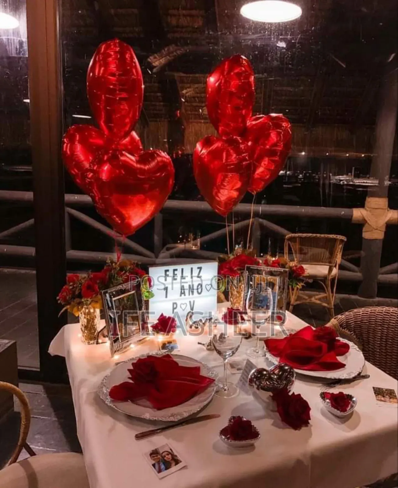 Romantic Restaurant Decoration - 003