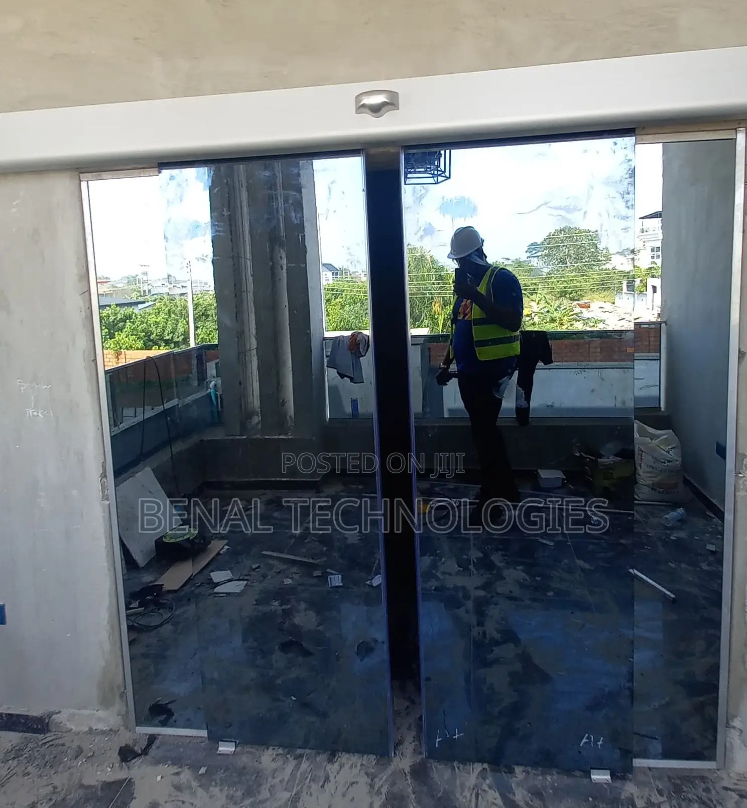 Auto-Activated Sliding Door