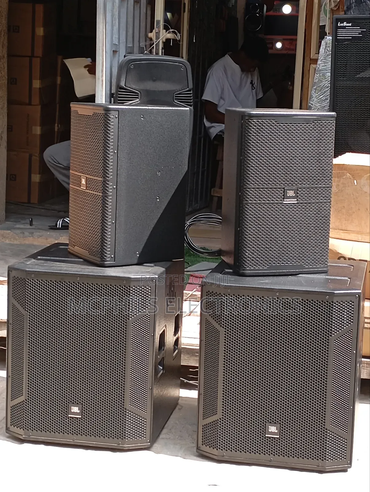 Original Jbl Srx-800 Series Combo