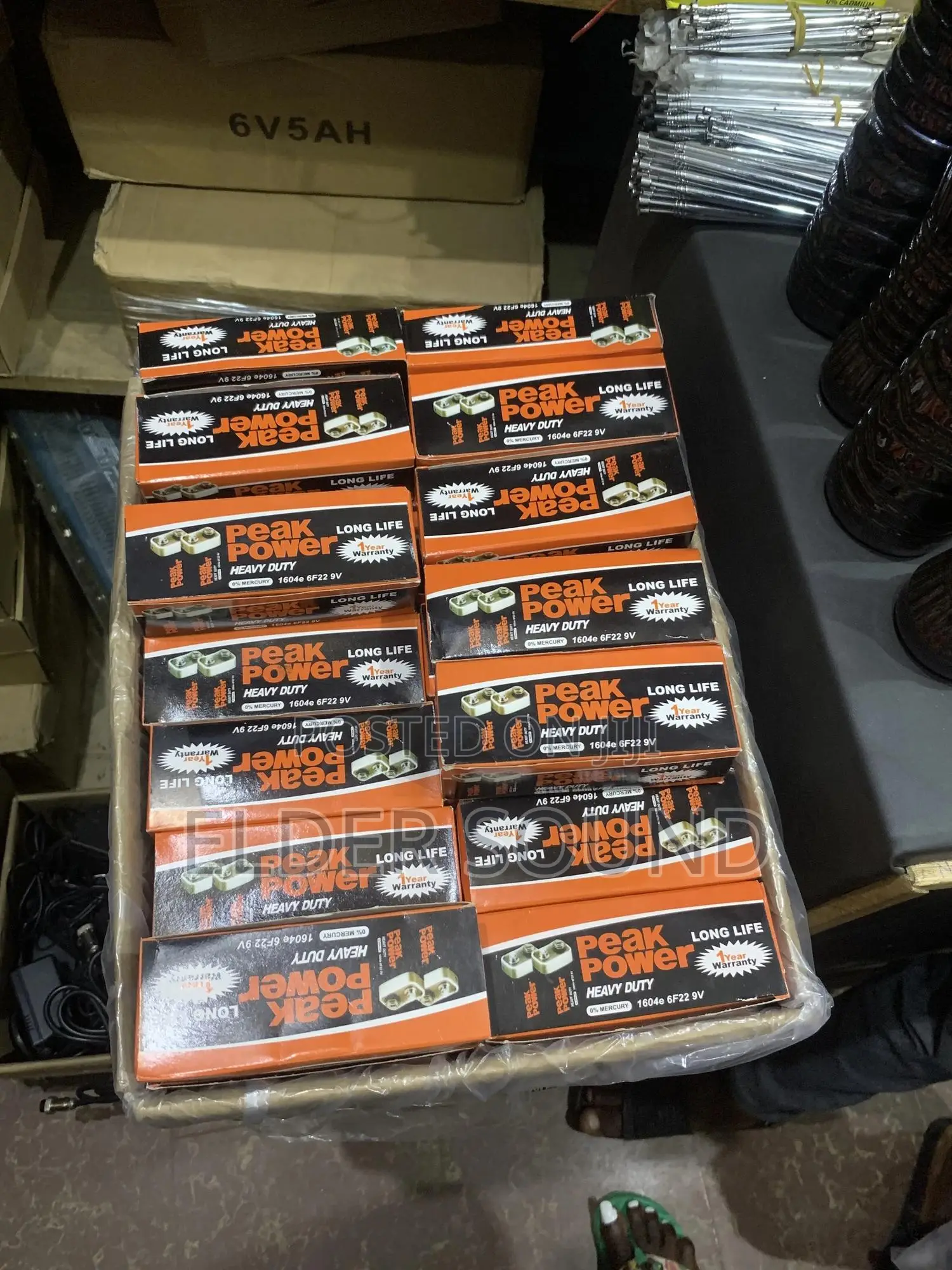 Peak Power Heavy Duty Battery 1604e 6f22- 9V