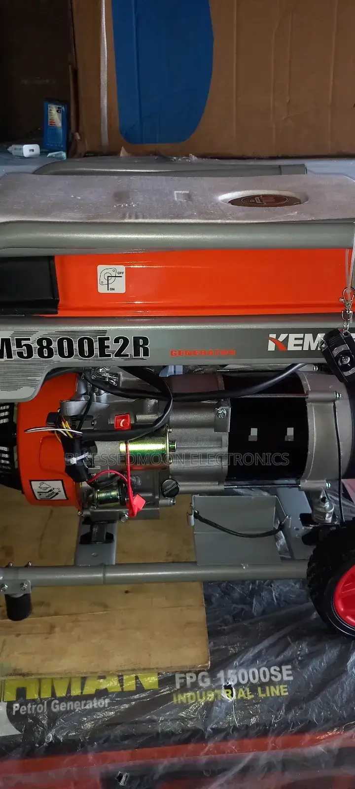 Kemage 100 Percent Full Cooper Coil Generator 5.5kva