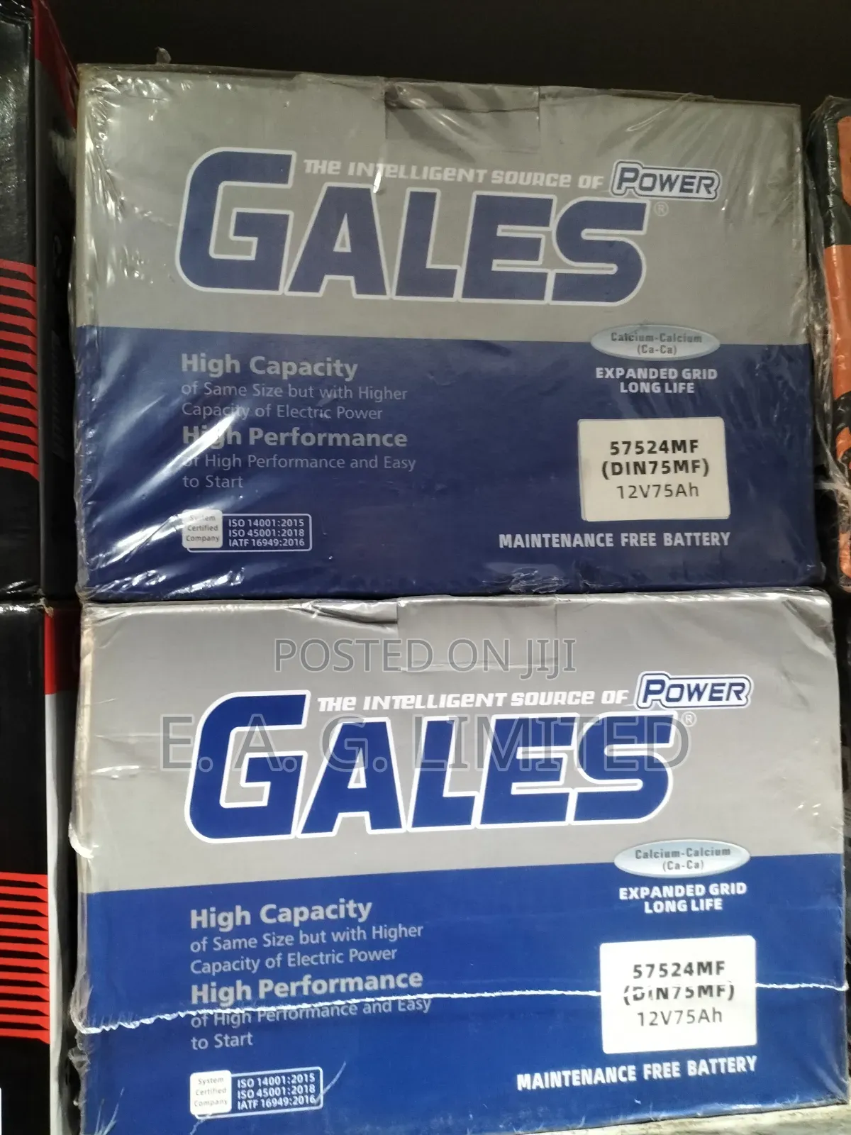 Gales Battery - 12v -75ah