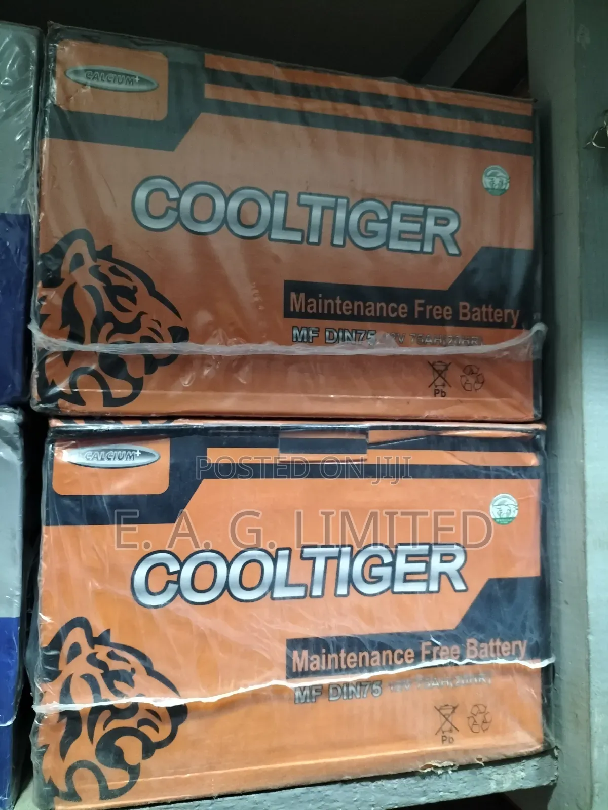 Cooltiger Battery - 12v -75ah