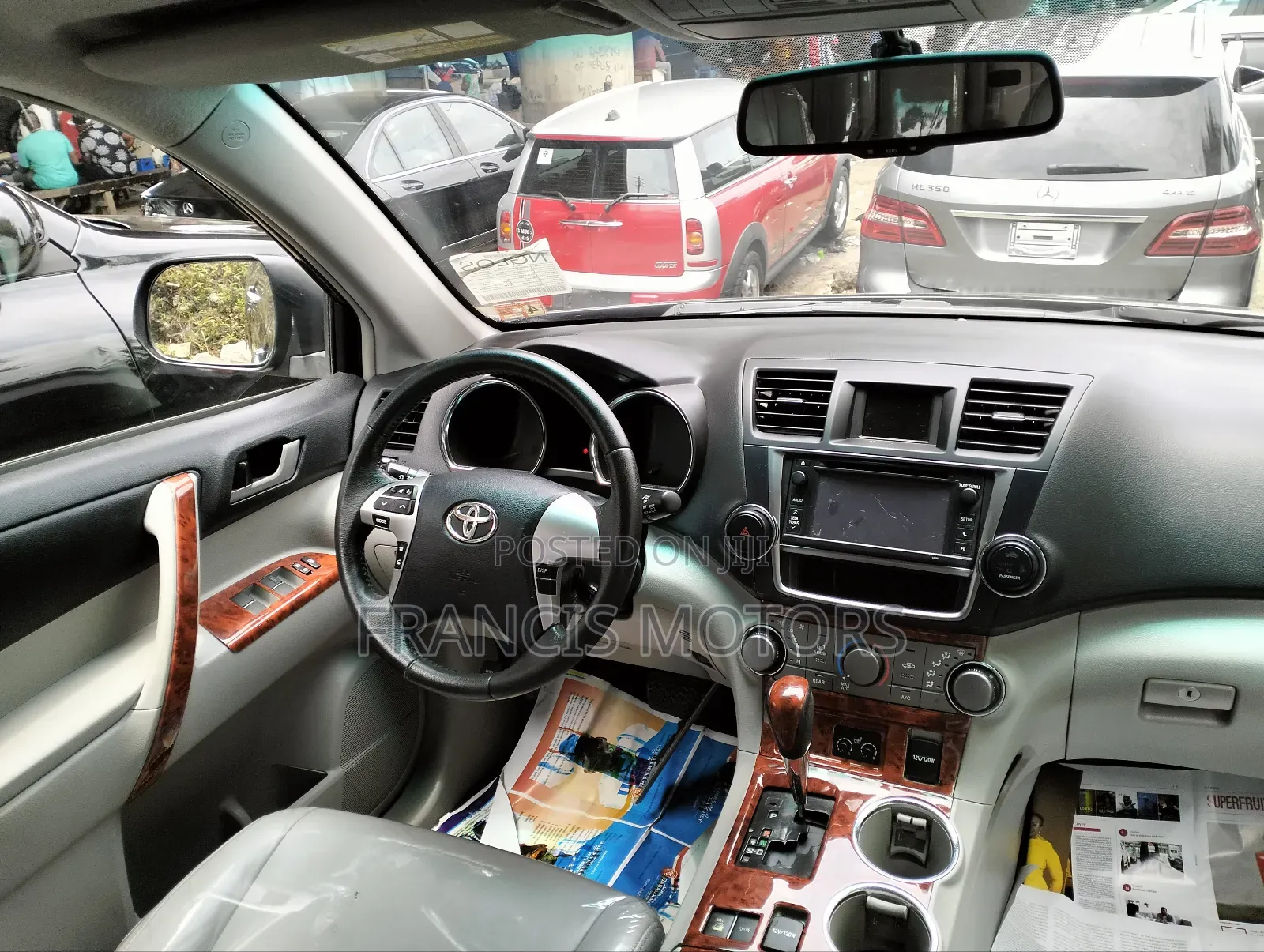 Toyota Highlander 3.5L 4WD 2013 Gray