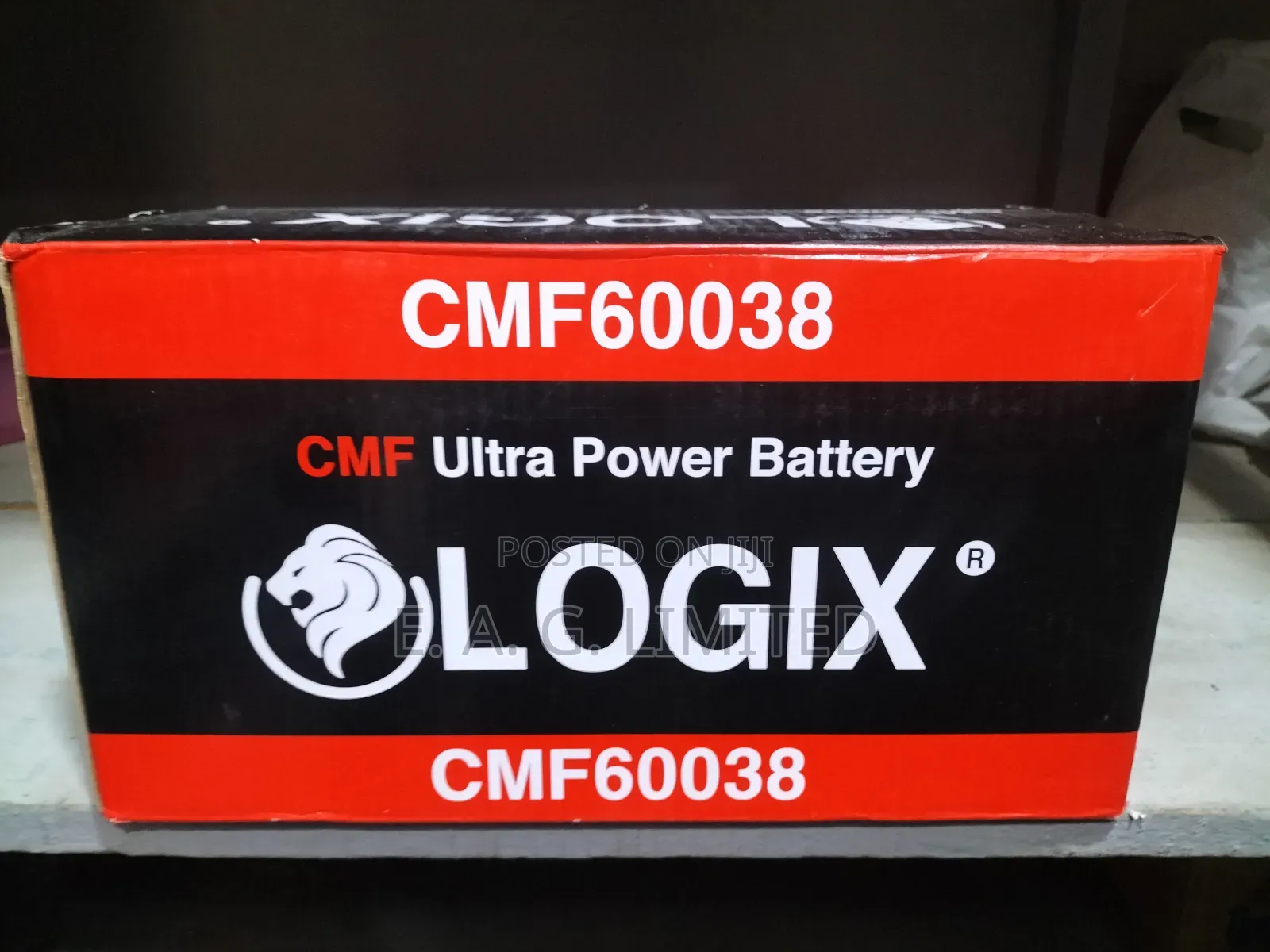 Logix Car Battery CMF60038 12V 100AH