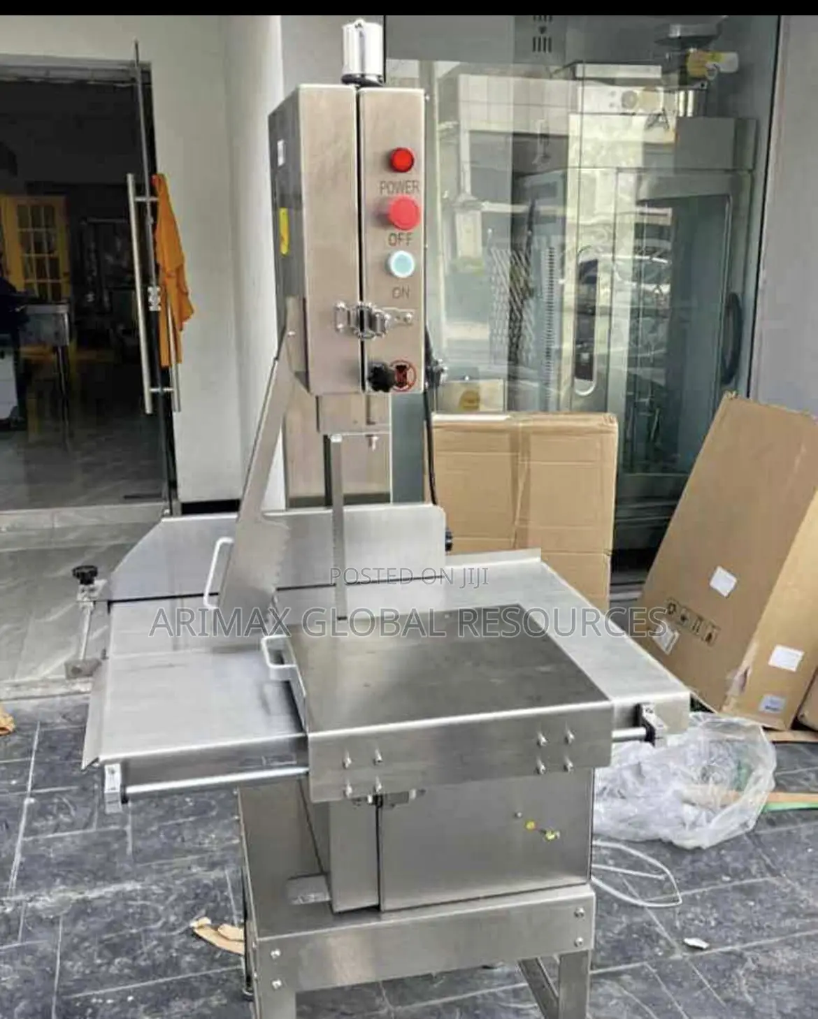 Industrial Standing Bone Saw Machine/Meat Cutter