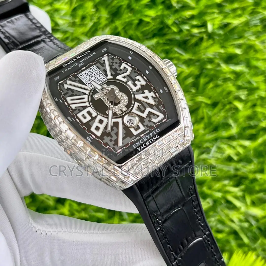 Franck Muller Encrypto Yachting Automatic Stone Wristwatch