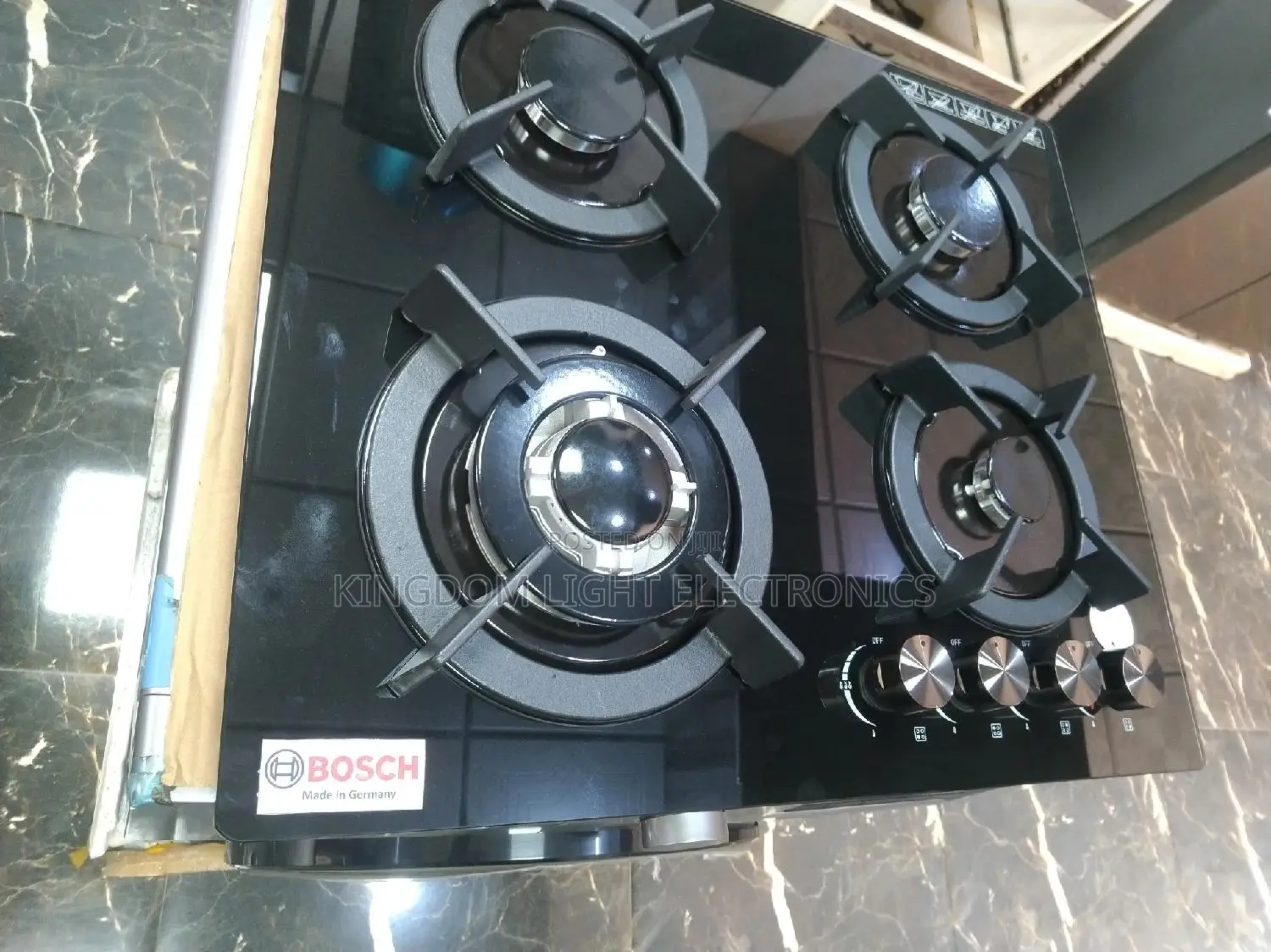 Bosch 60x60cm Inbuilt 4 Burners Gas Cooker