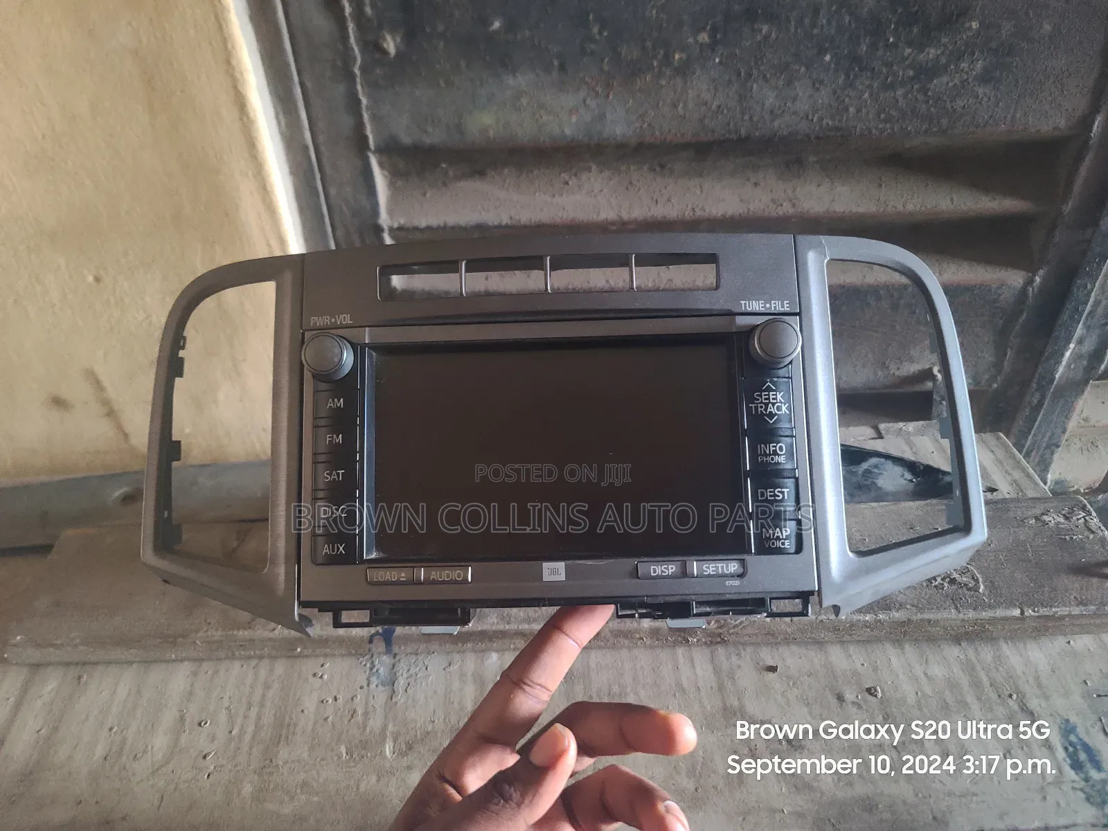 Fellow Come Navigation Screen Venza 2007-2013