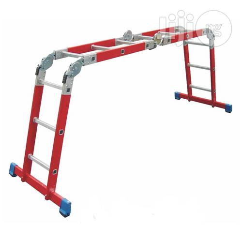 4x6 Fiberglass Multi Purpose Ladder - Non-Conductive Ladder