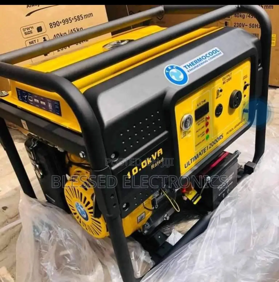 Thermocool Generator 10.0kva 100% Copper Wire
