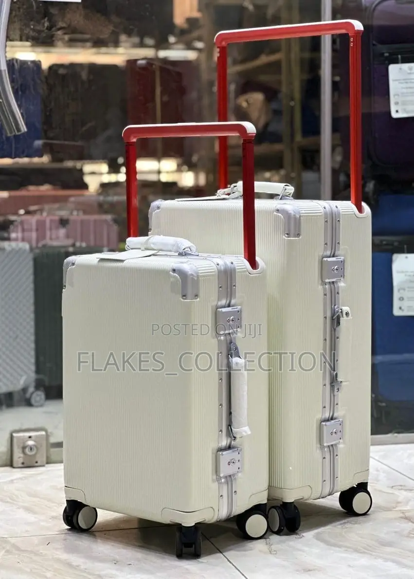 Set of 2 Luxury Wide Handle Luggage Box