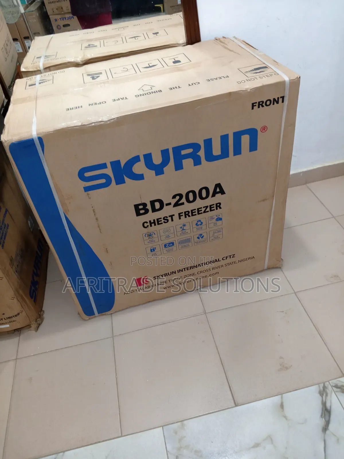 Skyrun Large Freezer 200 Liters- Commercial