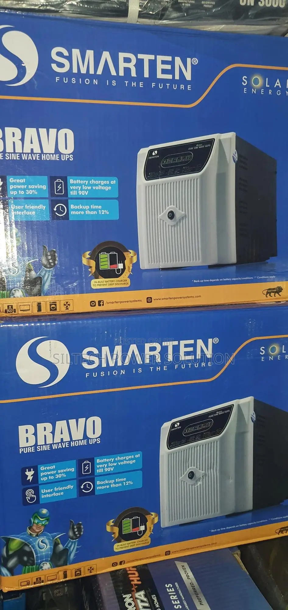 2KVA Inverter With Two 12v/200ah Battery Bundle