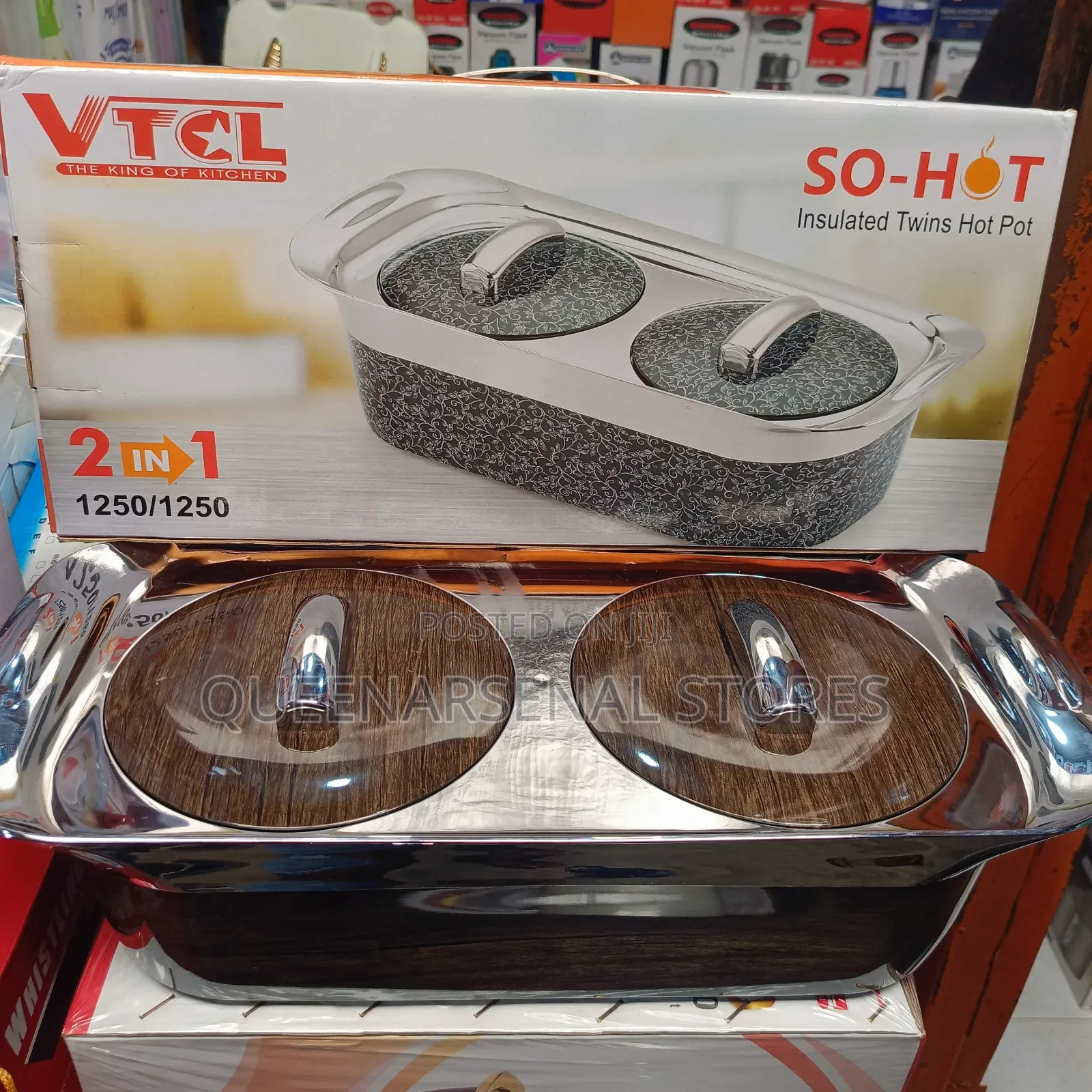 2in1 VTCL Insulated Twin Hot Plate