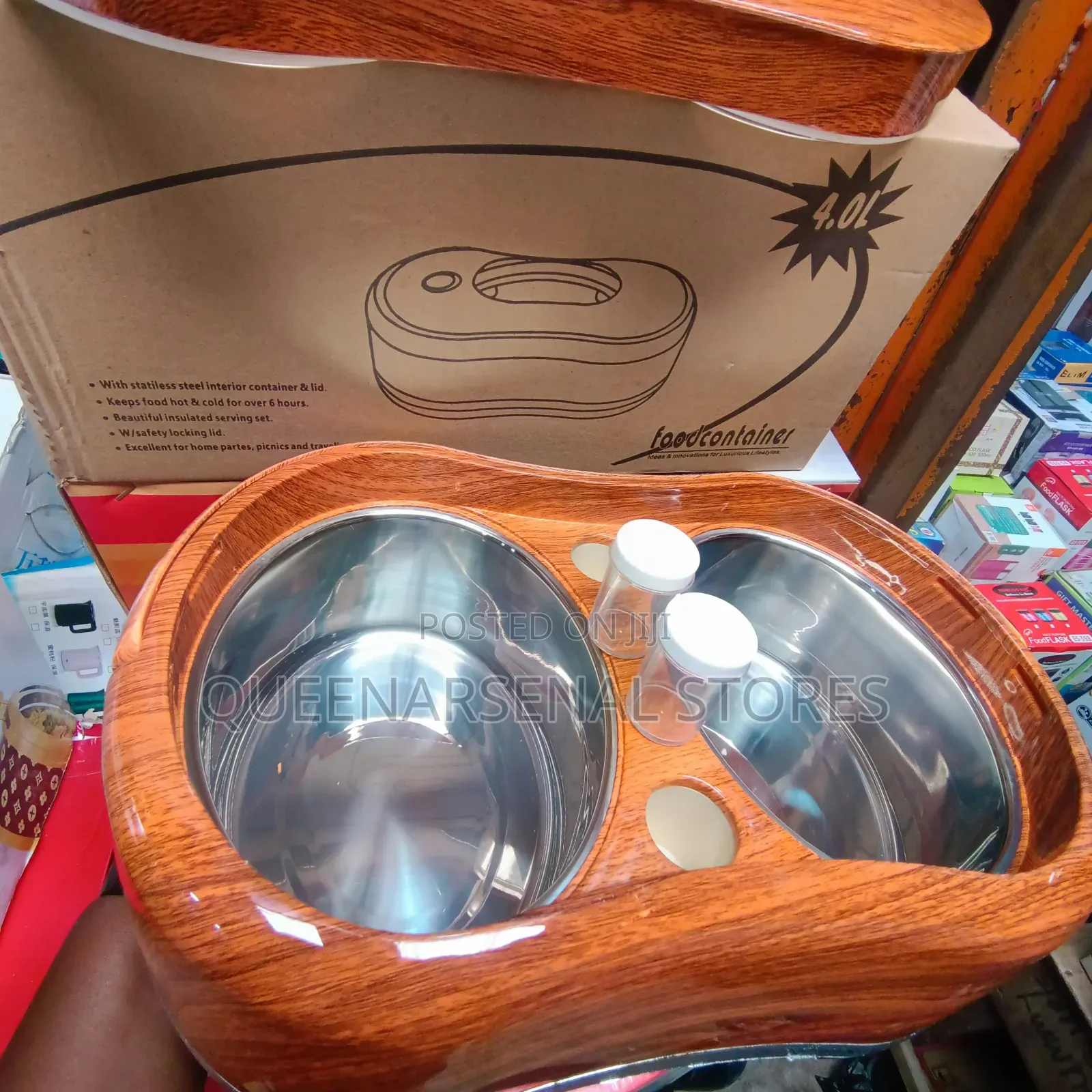 2in1 Hot Food Flask 2L Each