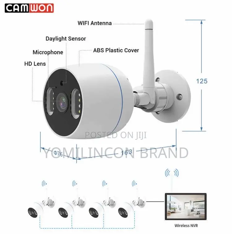 Camwon(Wipk-3mp-Xm5)Xmeye 8ch 3mp
