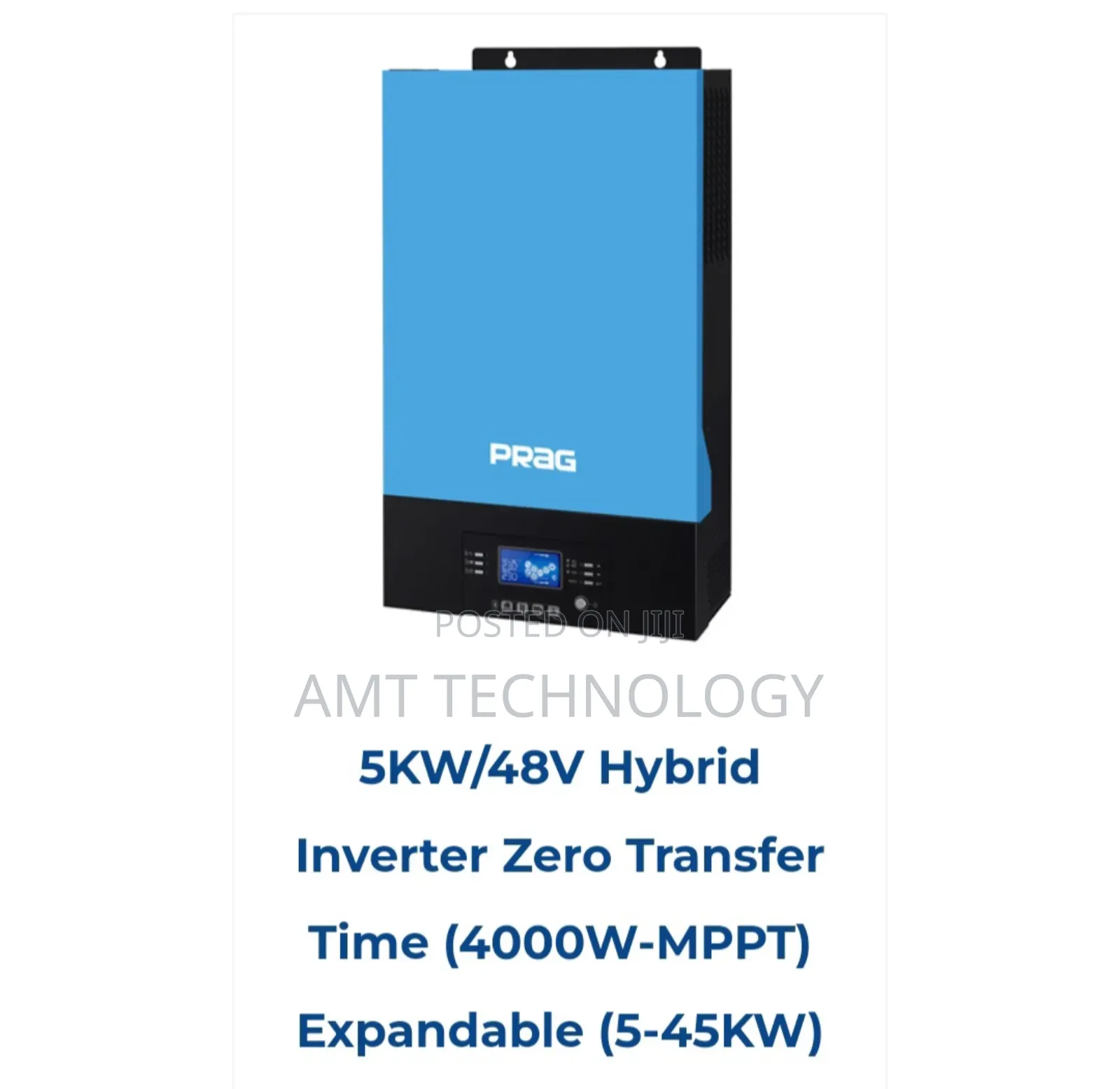 5kw/48v Prag Hybrid Inverter Zero Transfer Time