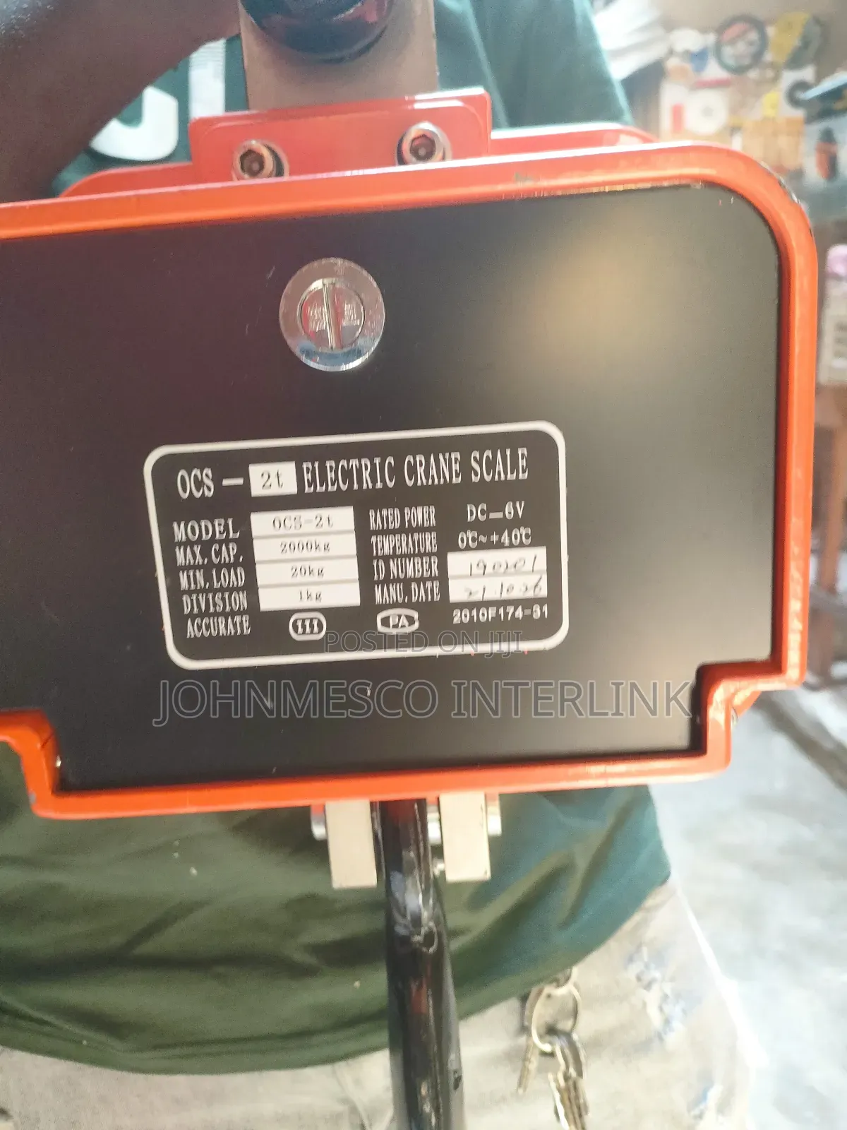 2ton Digital Hanging Scale