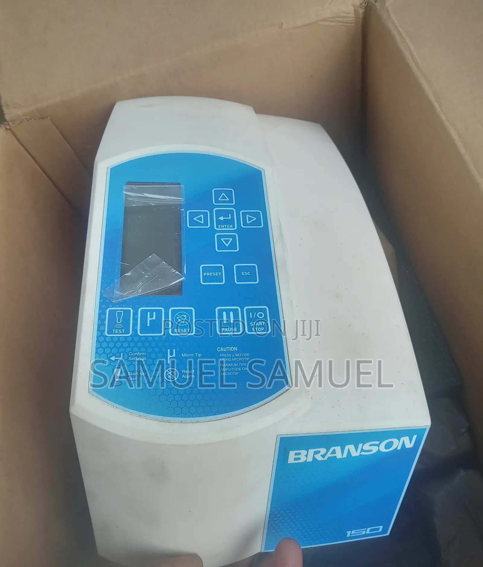 Ultrasonic Sonicator/Homogenizer (Emerson Branson)