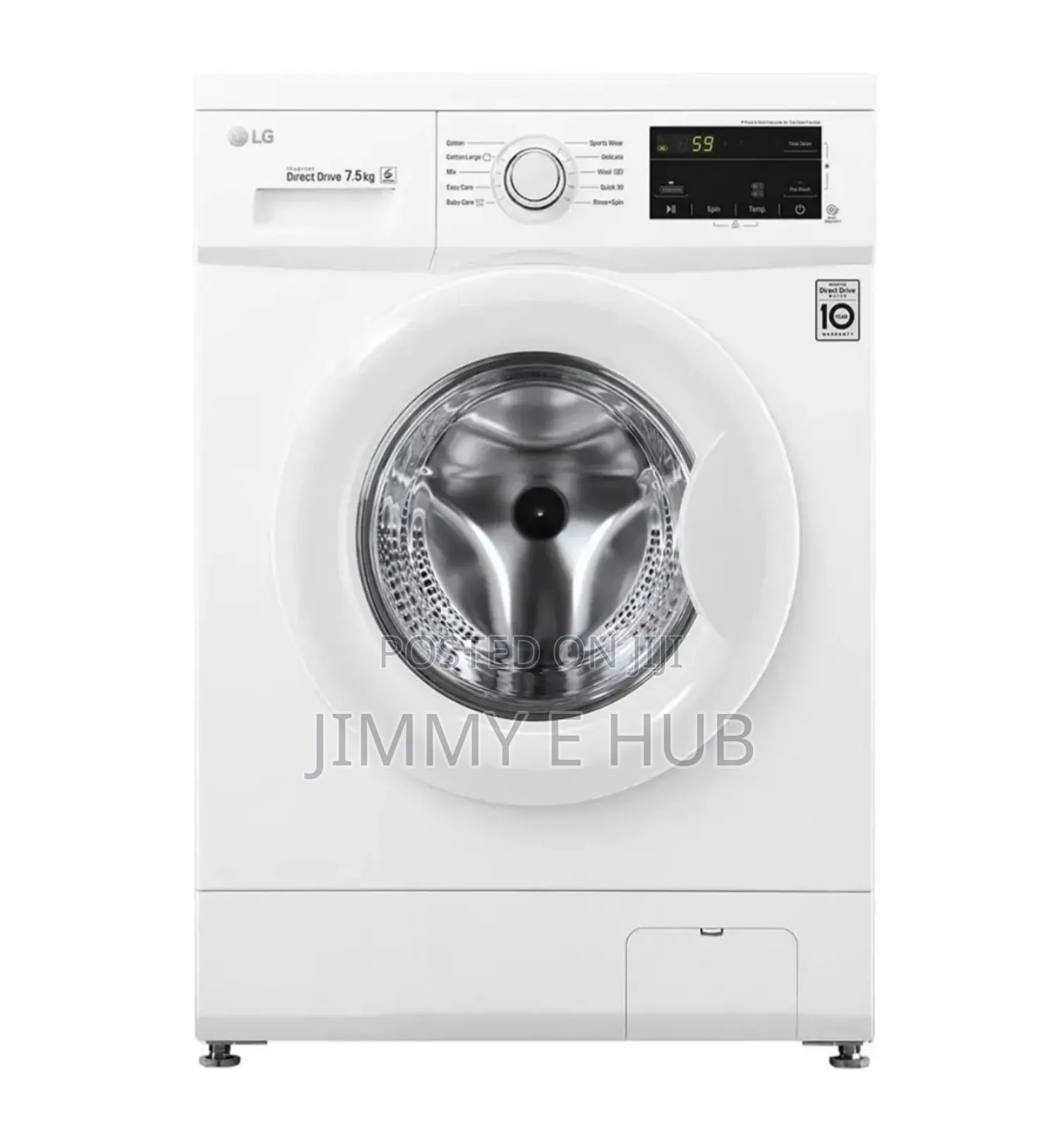 LG 7.5KG Front Load Washing Machine Model FH2J3QDNP0