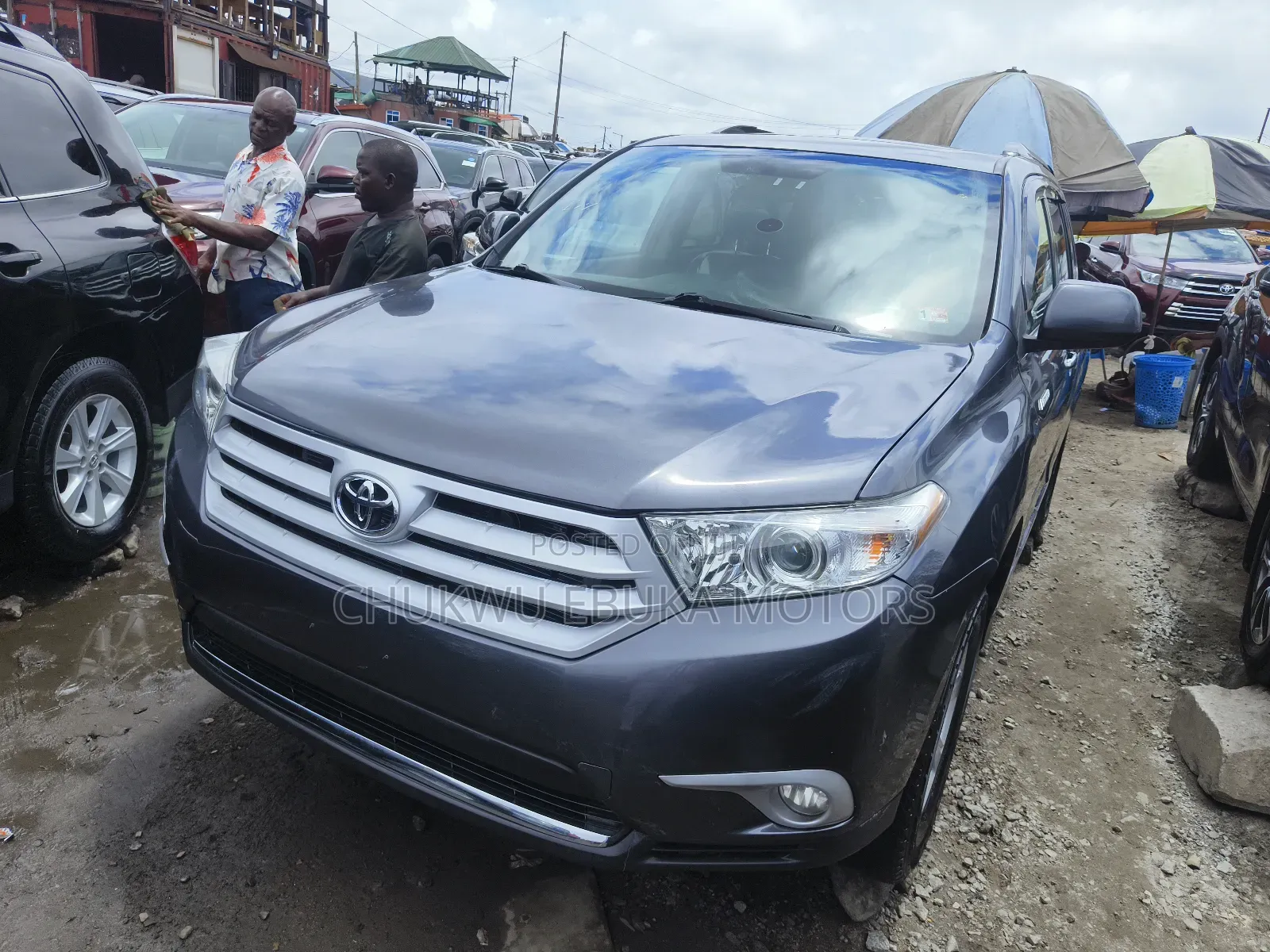 Toyota Highlander Limited 2012 Gray