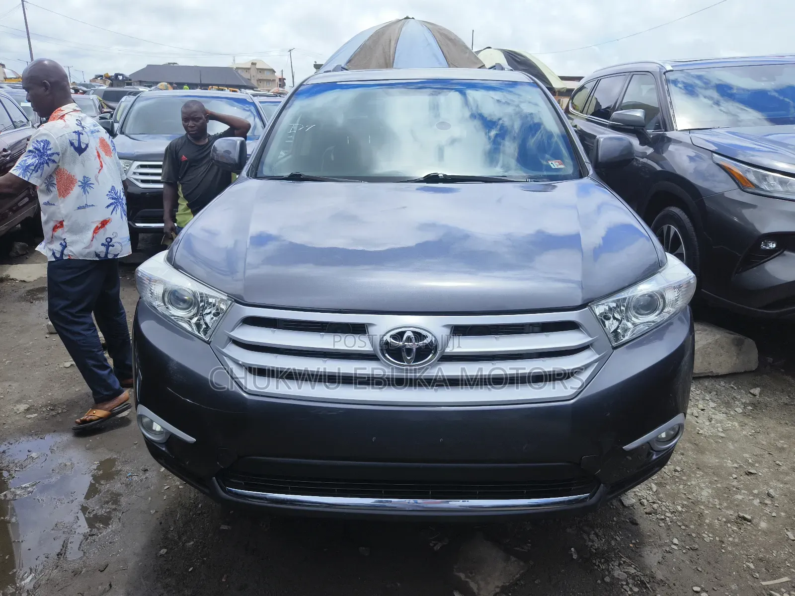 Toyota Highlander Limited 2012 Gray