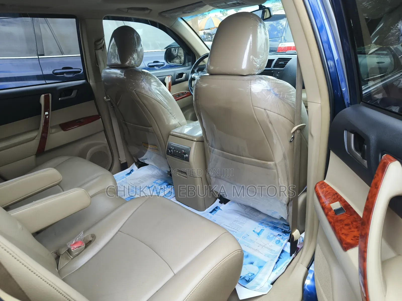 Toyota Highlander Limited 2012 Blue