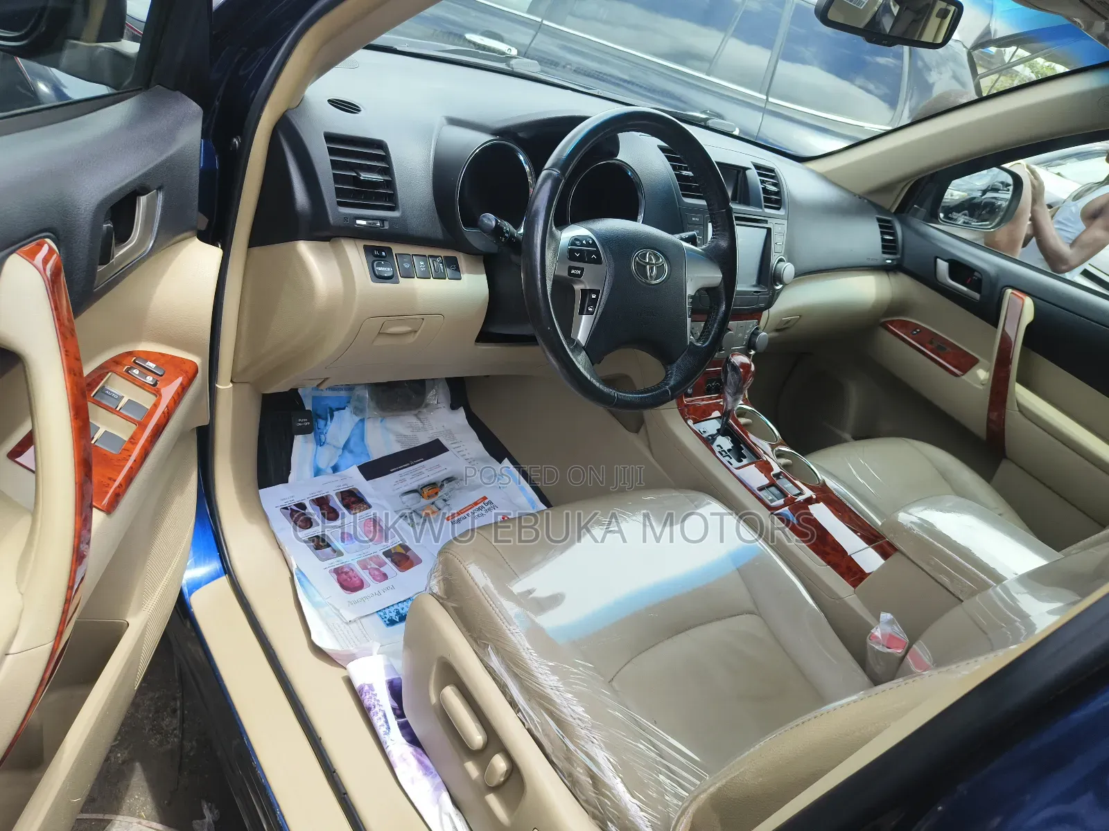 Toyota Highlander Limited 2012 Blue