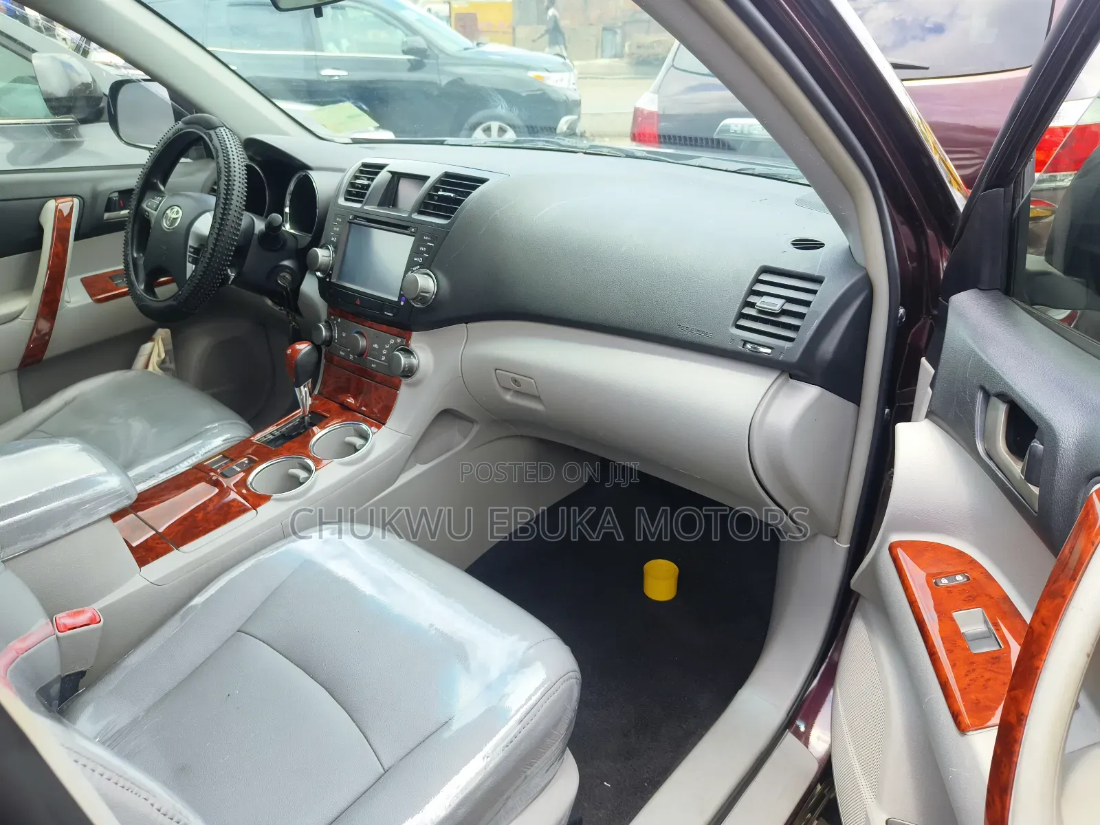Toyota Highlander Limited 2012 Red
