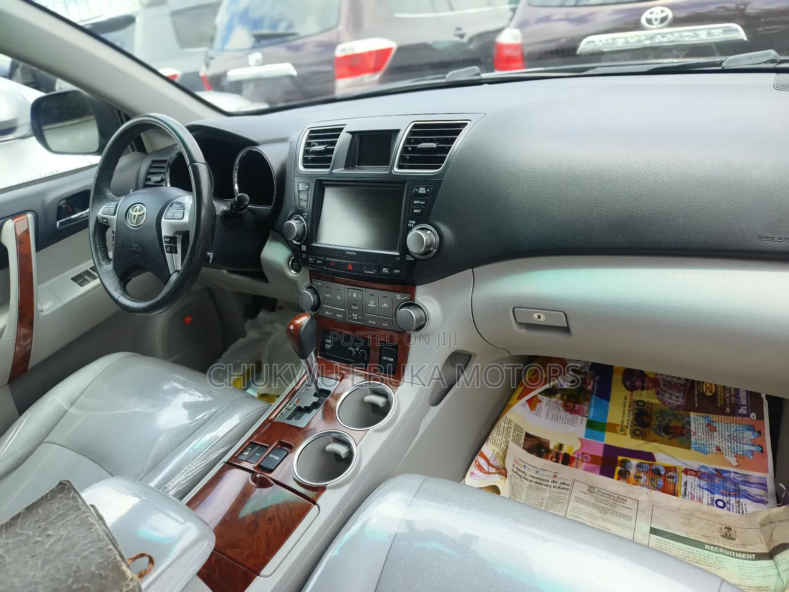 Toyota Highlander Limited 2012 Black