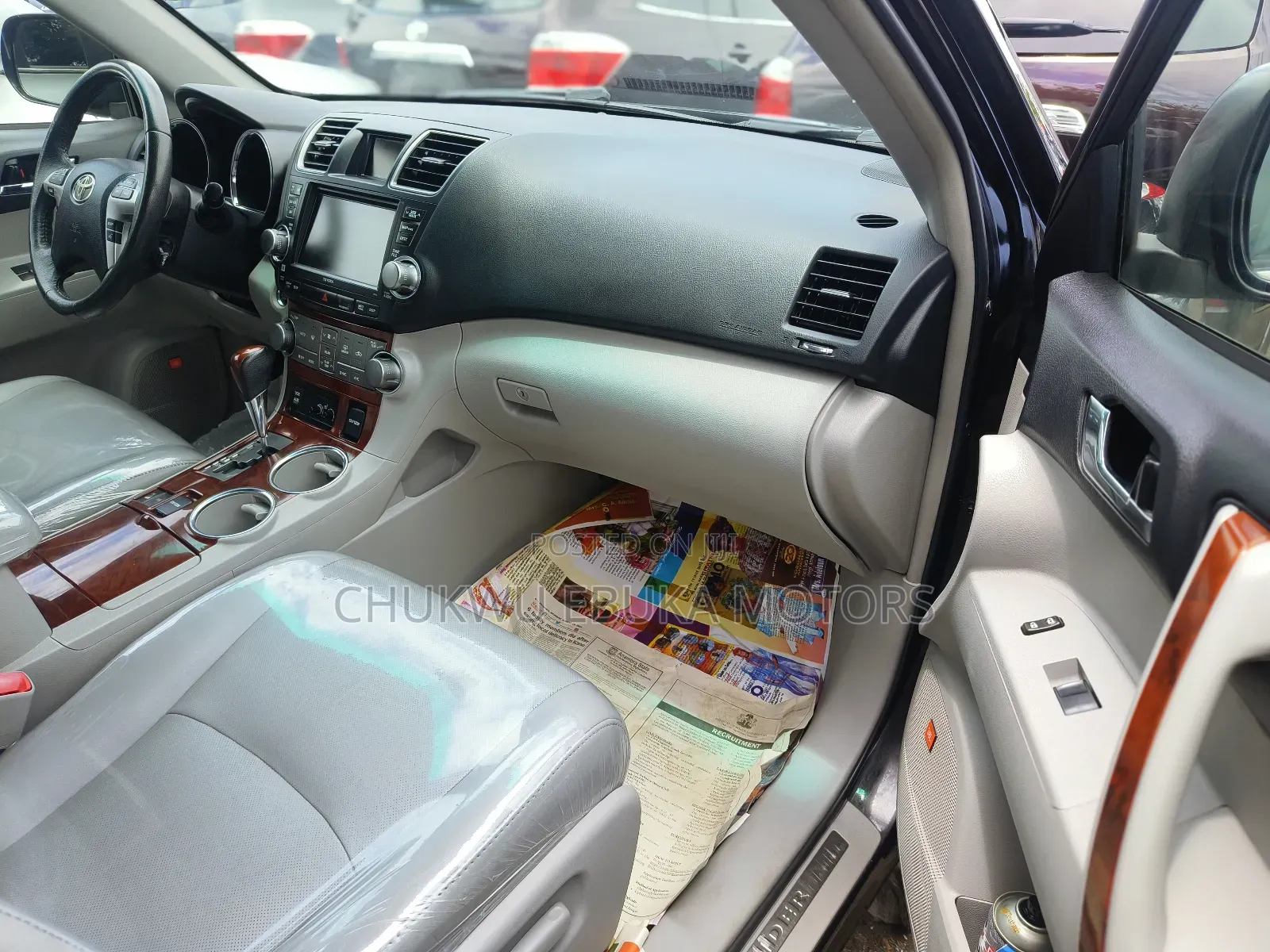 Toyota Highlander Limited 2012 Black